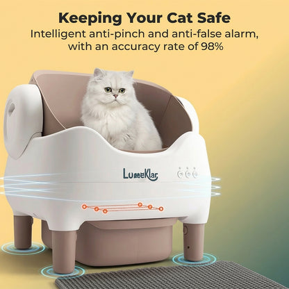 Kelvaro PureCycle™ | Automatic Self-Cleaning Litter Box with Odor Sterilization