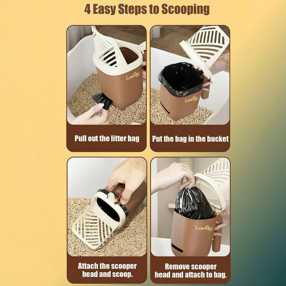 Kelvaro SilkGlide™ | One-Click Self-Cleaning Slicker Brush for Cats & Dogs