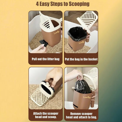 Kelvaro SilkGlide™ | One-Click Self-Cleaning Slicker Brush for Cats & Dogs